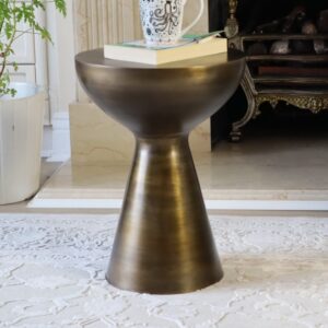 Sandcast Drum Table